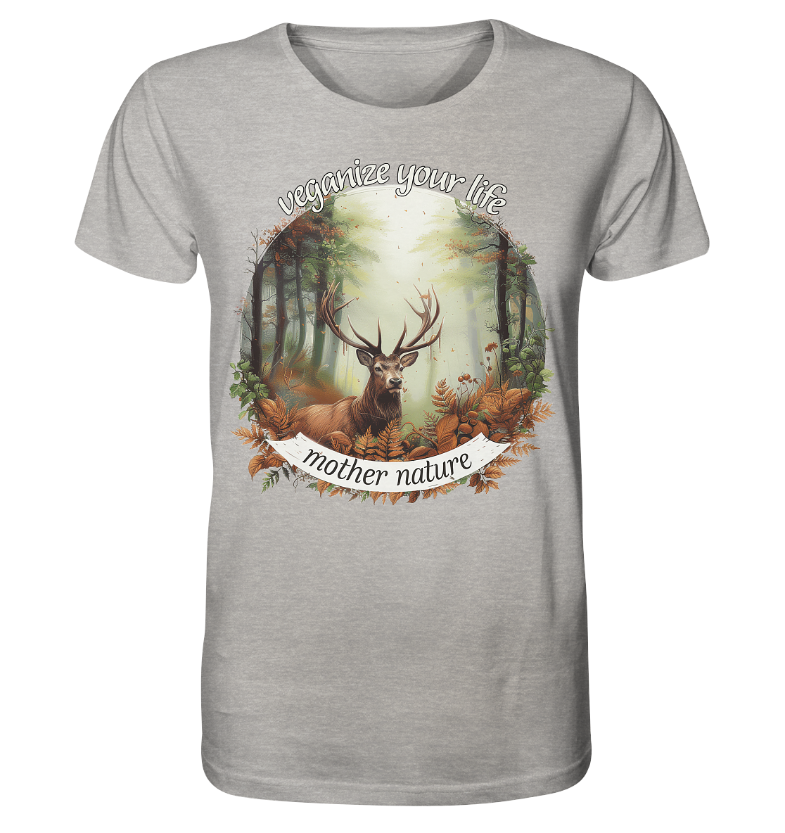 Motif "mother nature" - unisex organic T-shirt