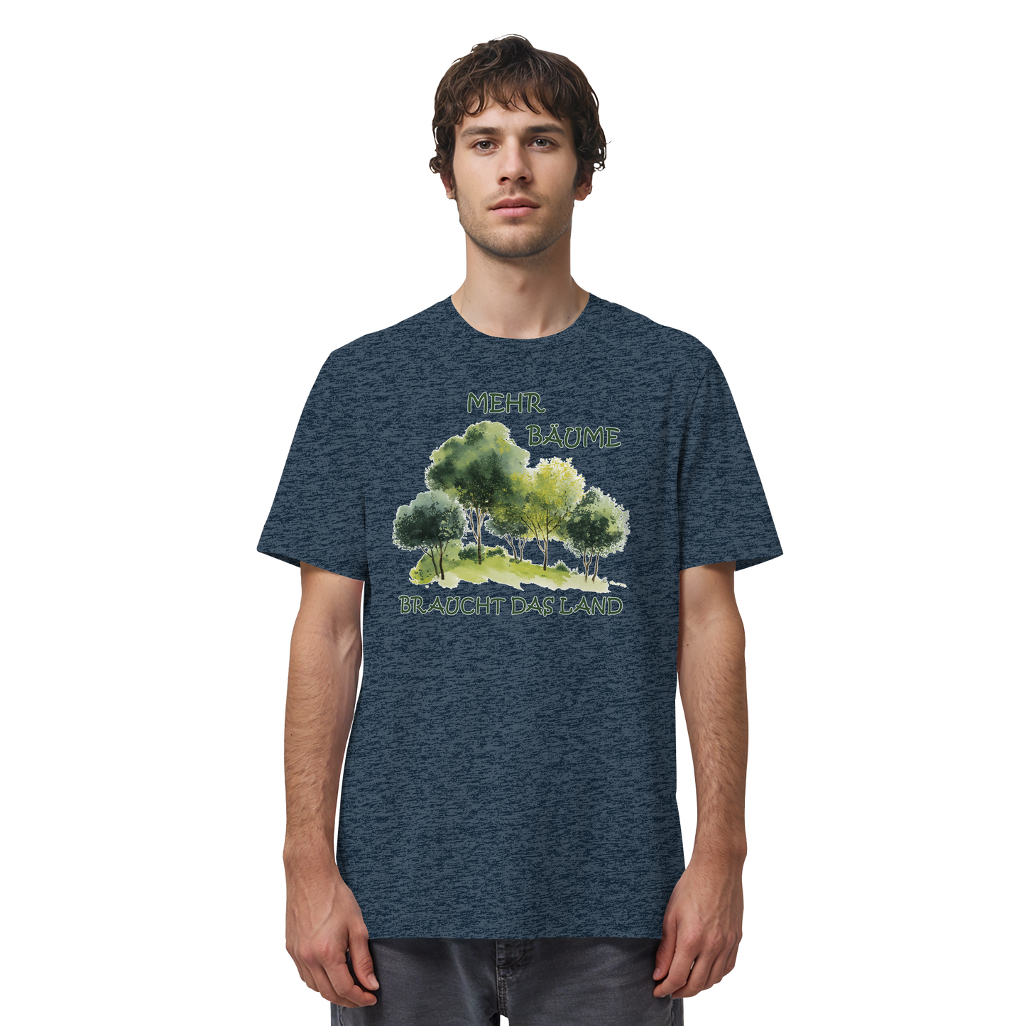 Motiv "mehr Bäume" - unisex Bio T-Shirt