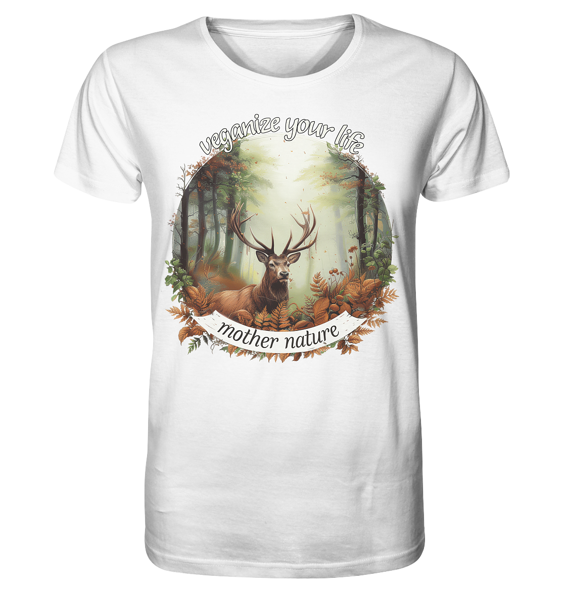 Motif "mother nature" - unisex organic T-shirt