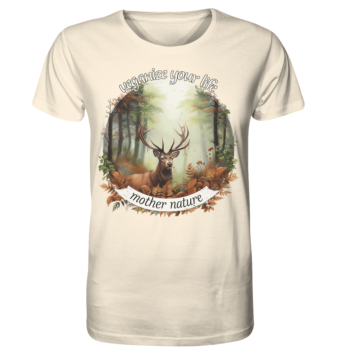 Motif "mother nature" - unisex organic T-shirt