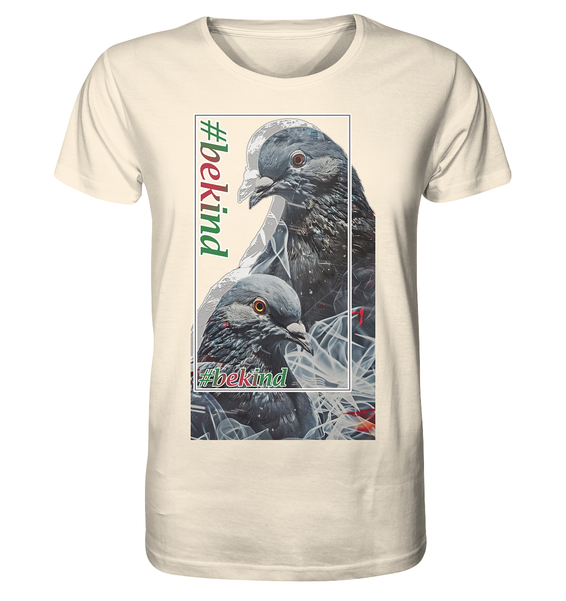 Motif "be kind" - unisex organic T-shirt