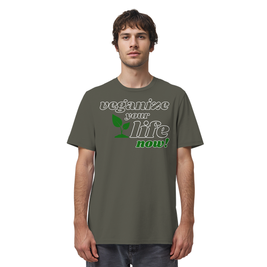 vegwear "veganize your life" - unisex T-Shirt, bio, vegan, nachhaltig
