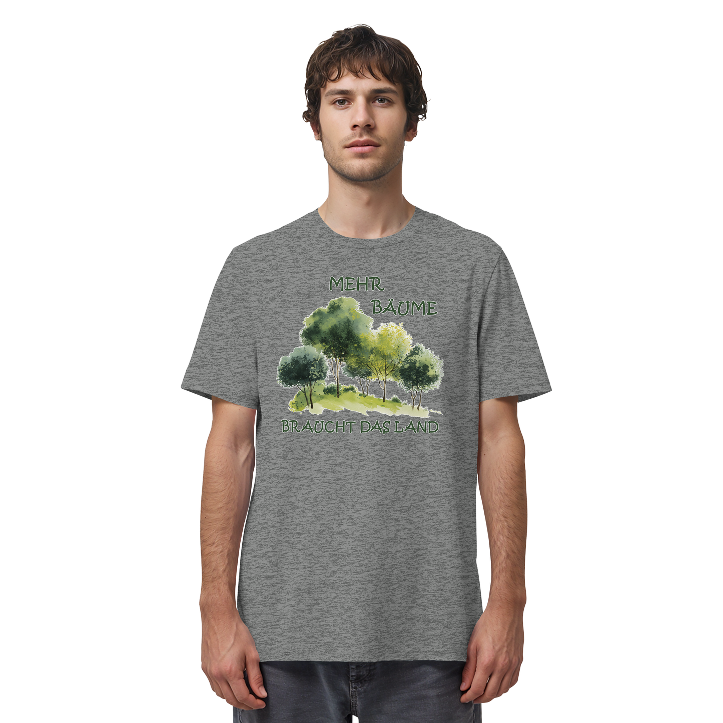 Motiv "mehr Bäume" - unisex Bio T-Shirt