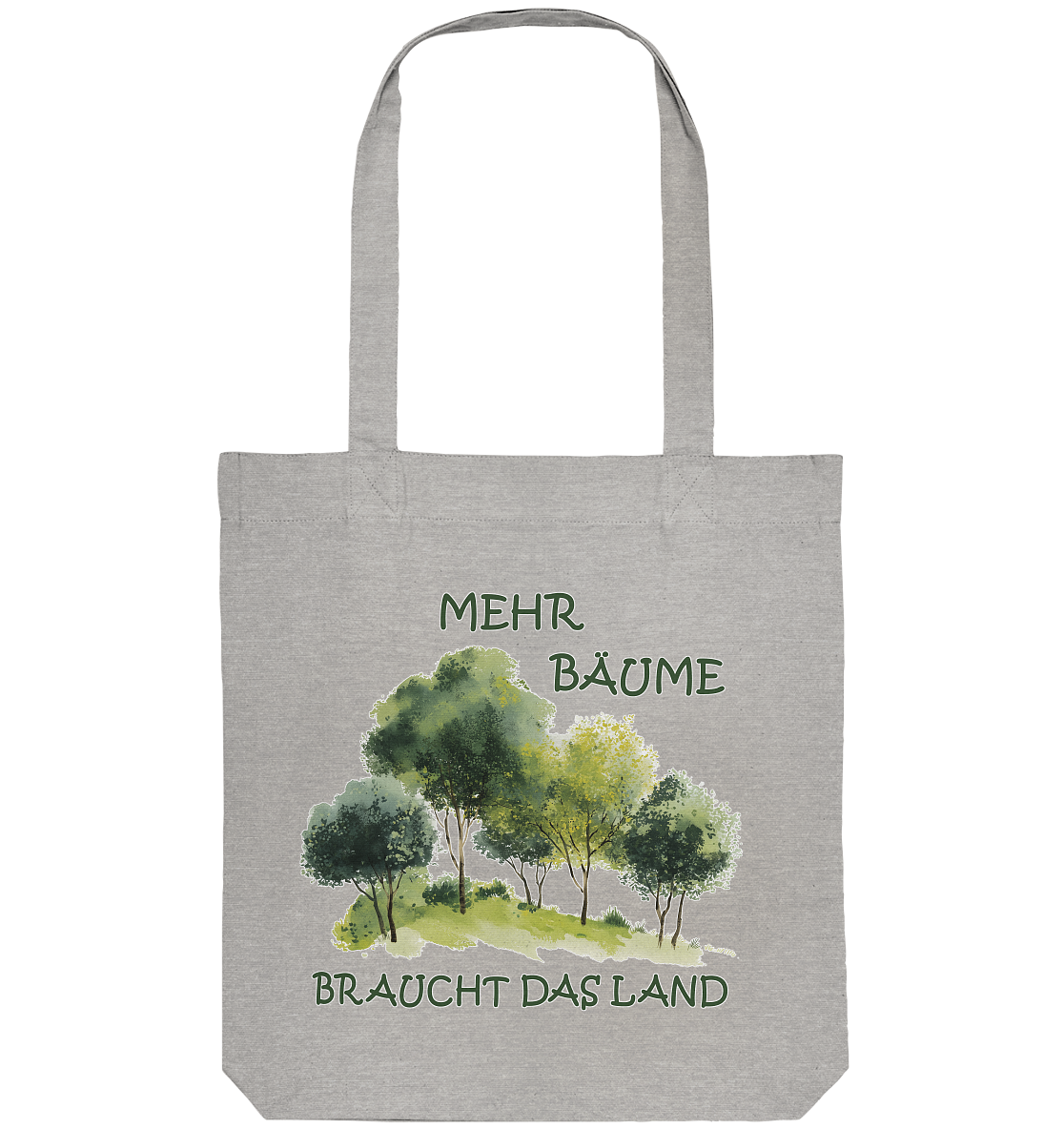 Motiv "mehr Bäume" - Einkaufstasche