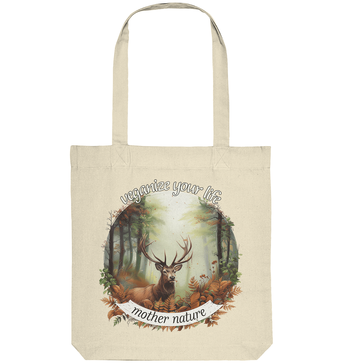 motif "mother nature" - organic shopping bag