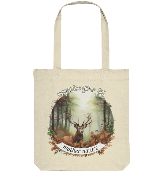 motif "mother nature" - organic shopping bag