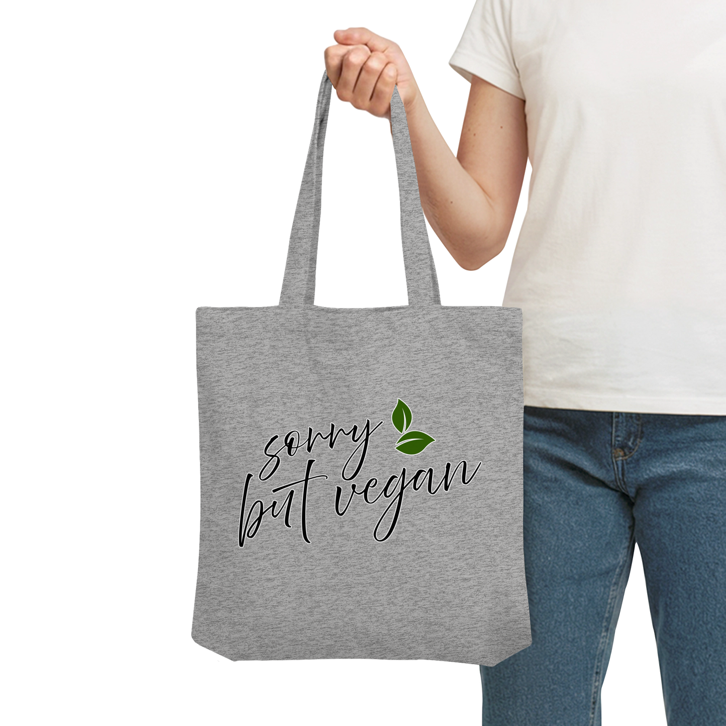 vegwear "sorry but vegan" - shopping bag, organic, vegan