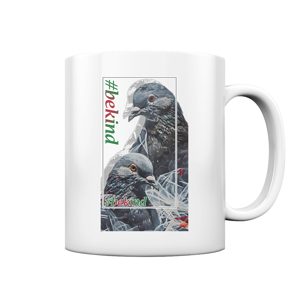 Motiv "be kind" - Kaffee Tasse