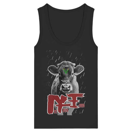 Bio-Baumwolle Tank Top Damen: "not your food"Tank Top | vegwear