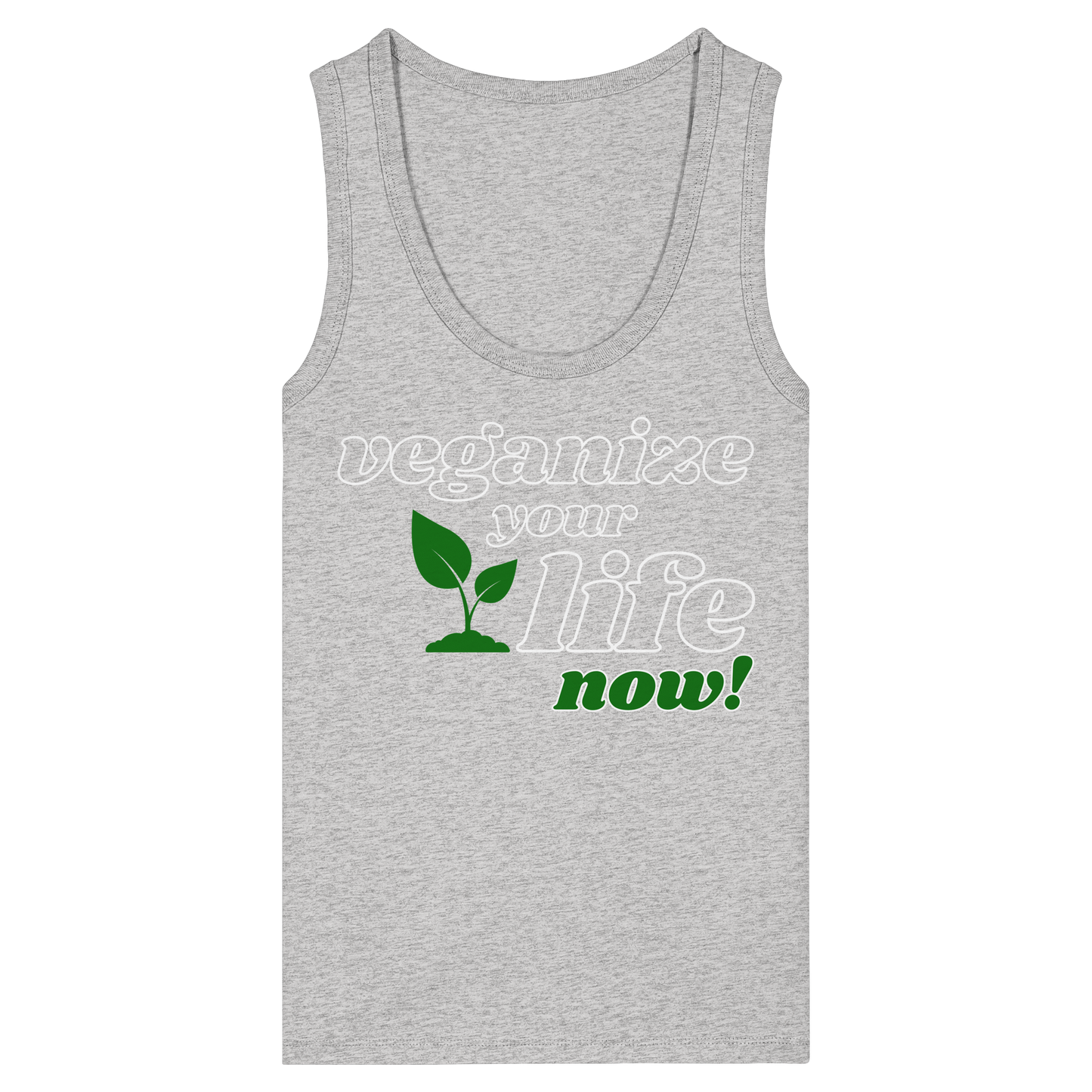 Damen Bio Tank Top: "Veganize Your Life" Tank Top | vegwear