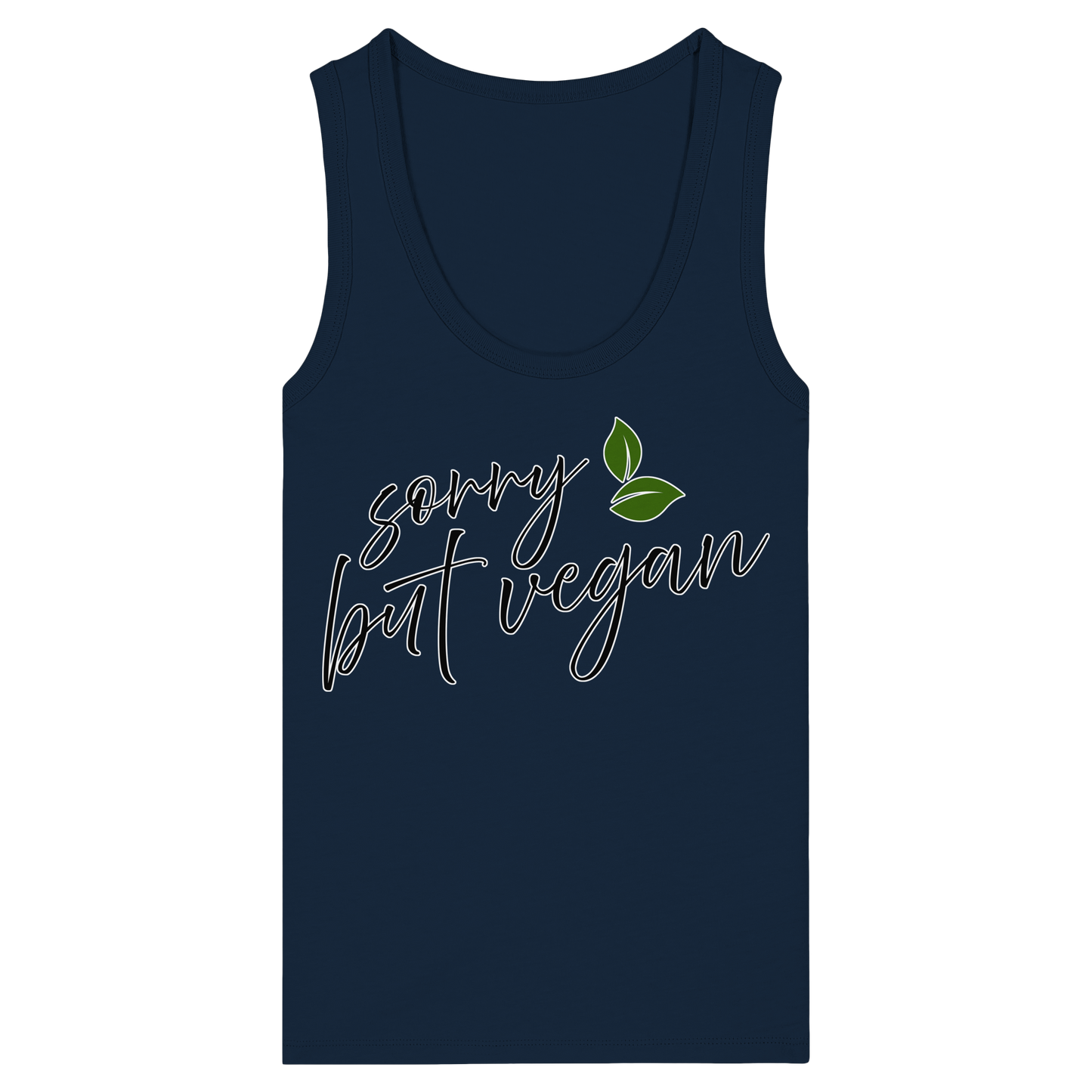 vegwear "sorry but vegan" - women's organic tank top