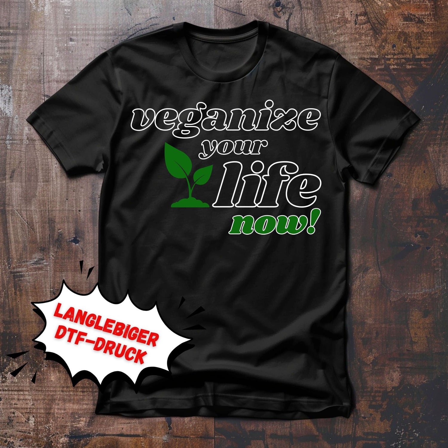 Motiv "veganize your life"