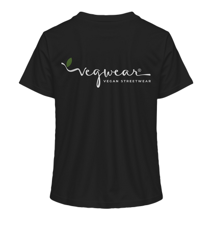Motiv "vegwear Logo weiß" - Damen Bio T-Shirt