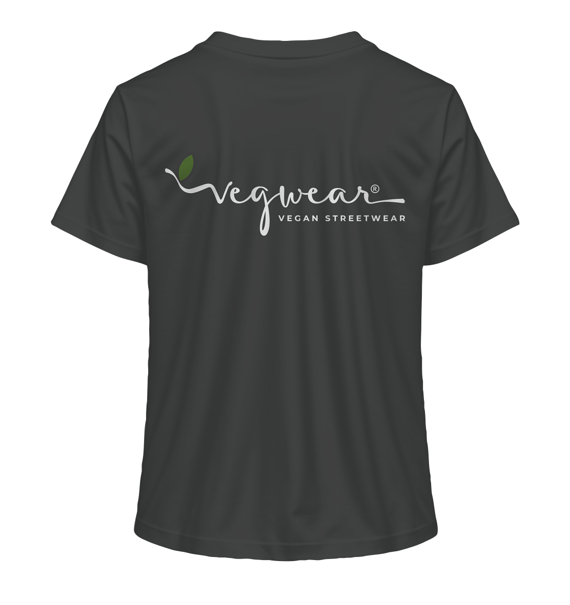 Motiv "vegwear Logo weiß" - Damen Bio T-Shirt