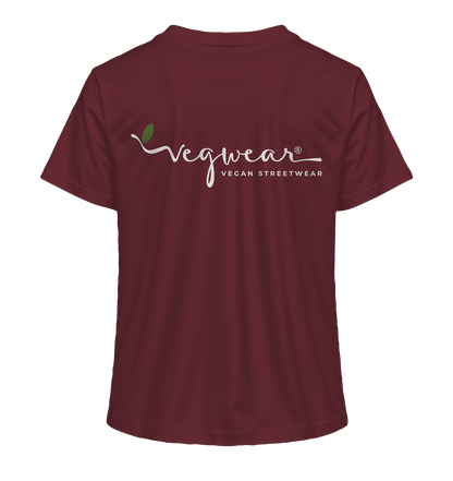 Motiv "vegwear Logo weiß" - Damen Bio T-Shirt