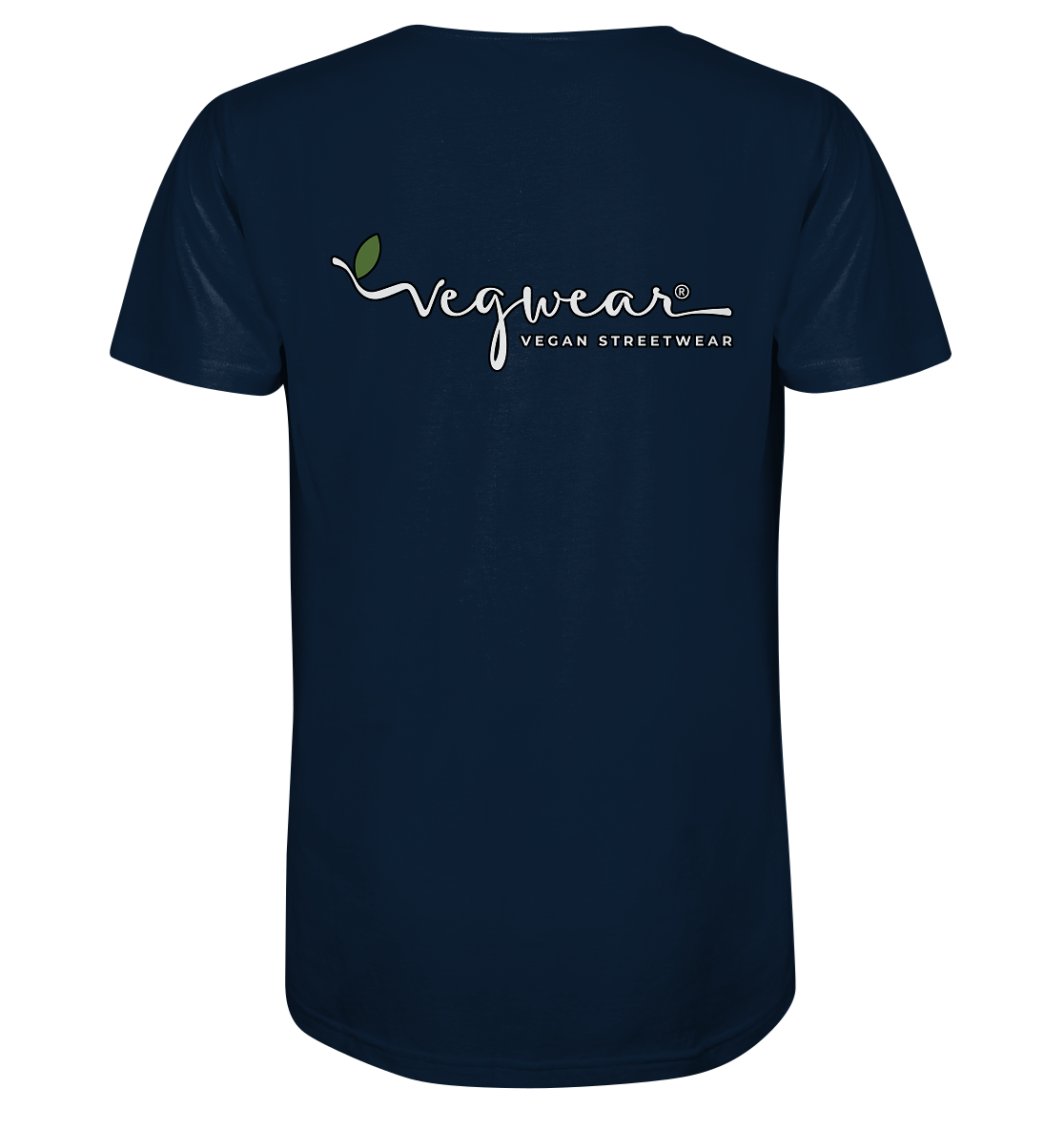 Motif "actio = reactio" - Men's Organic T-Shirt V-Neck