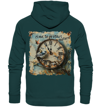 Uhr - time to protect - hoodie
