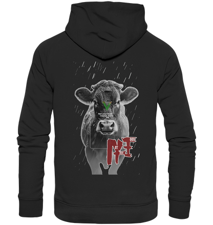 Motiv "not your food" - unisex Bio Hoodie / Kapuzenpulli