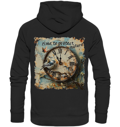 Uhr - time to protect - hoodie