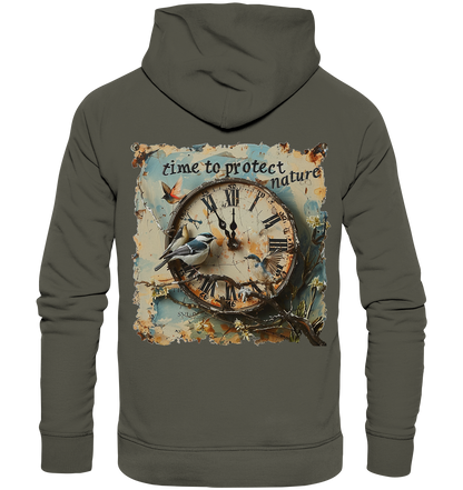 Uhr - time to protect - hoodie