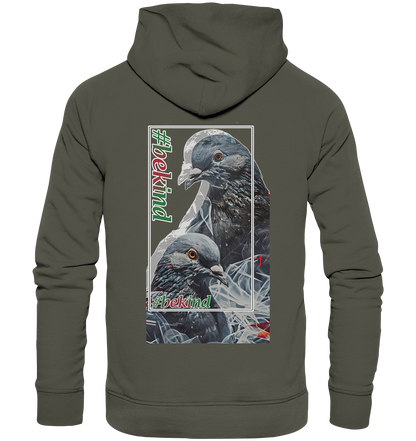 Motiv "be kind" - unisex Bio Hoodie / Kapuzenpulli