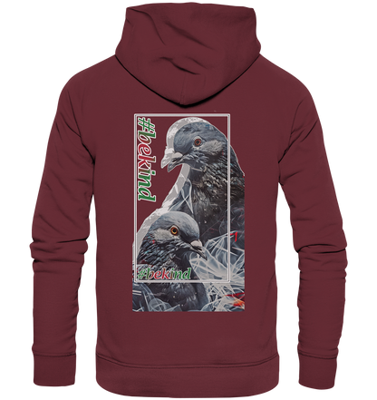 Motiv "be kind" - unisex Bio Hoodie / Kapuzenpulli