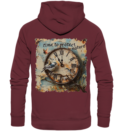 Uhr - time to protect - hoodie