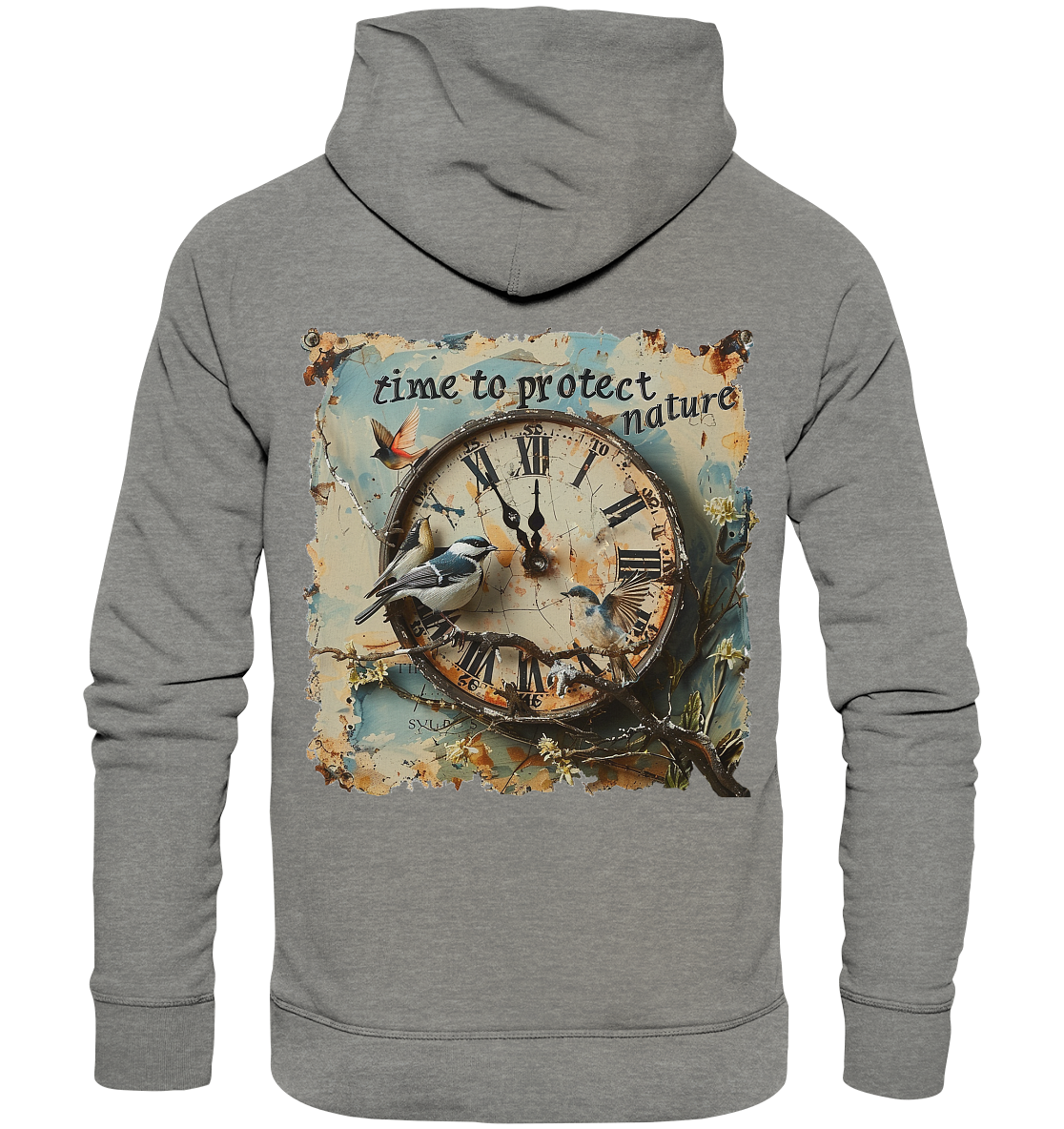 Uhr - time to protect - hoodie
