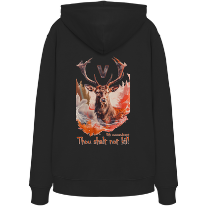vegwear "thou shalt not kill" - Bio Hoodie / Kapuzenpulli unisex