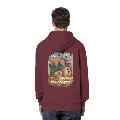 "I can you can"- unisex Hoodie / Kapuzenpulli, bio, vegan