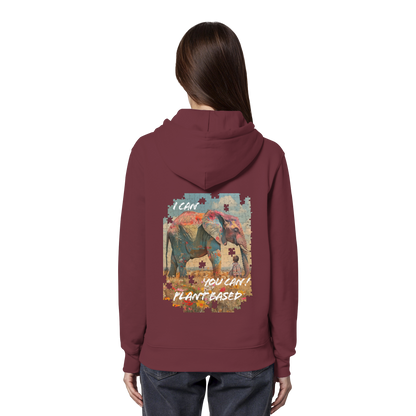 "I can you can"- unisex Hoodie / Kapuzenpulli, bio, vegan