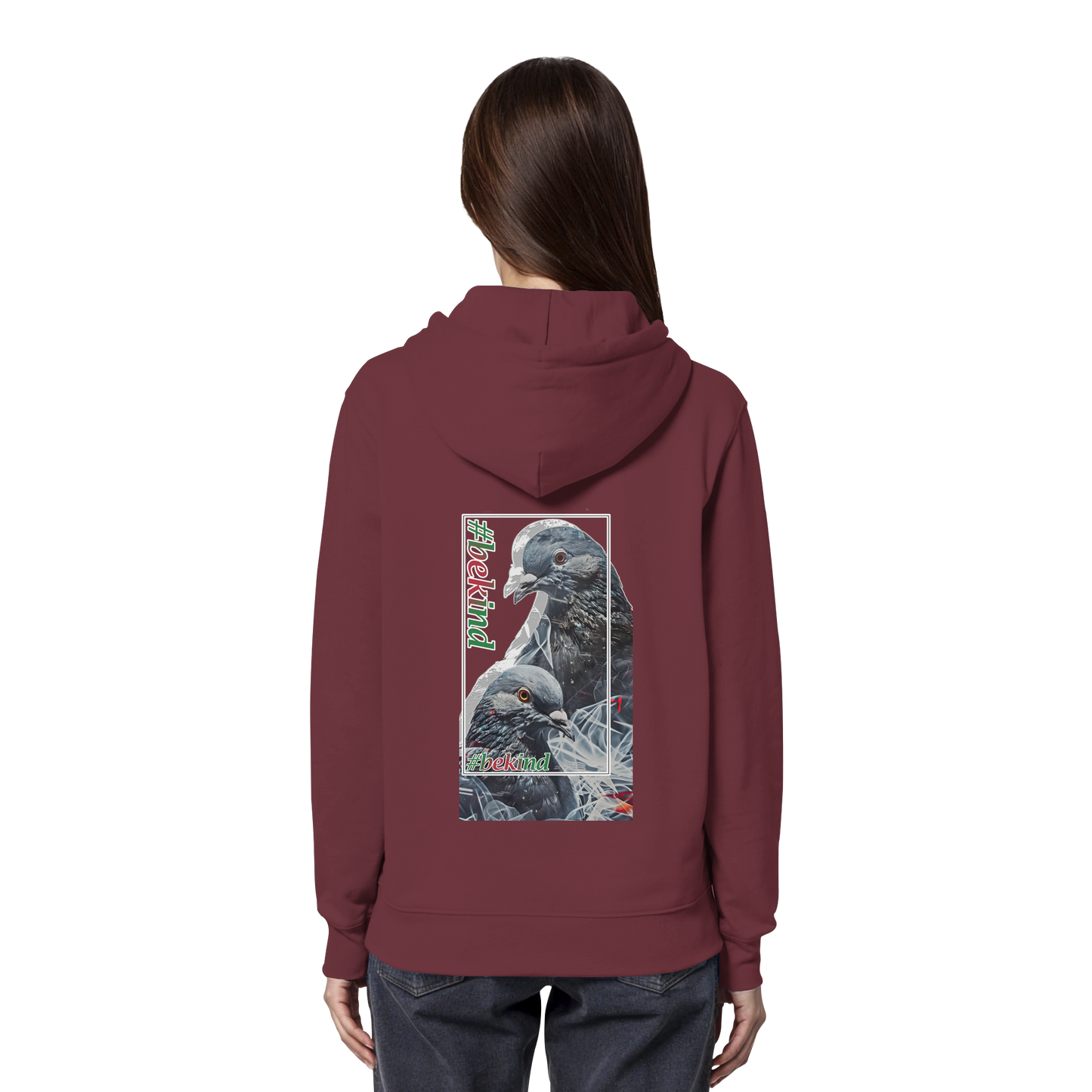 vegwear "be kind" - unisex Bio Hoodie / Kapuzenpulli