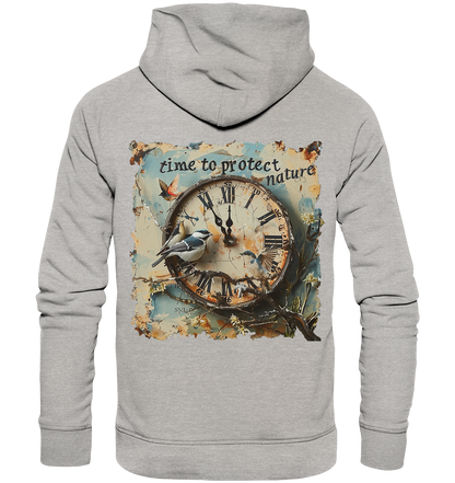 Uhr - time to protect - hoodie