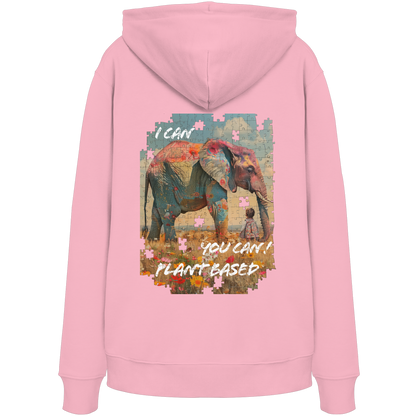"I can you can"- unisex Hoodie / Kapuzenpulli, bio, vegan