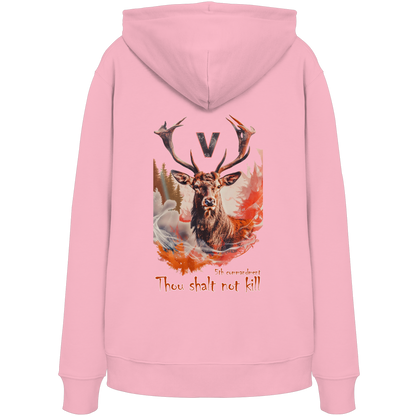vegwear "thou shalt not kill" - Bio Hoodie / Kapuzenpulli unisex