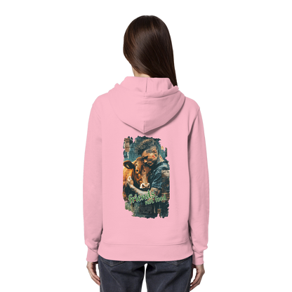 vegwear "friends not food" - unisex Bio Hoodie / Kapuzenpulli, vegan, fair