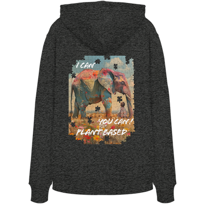 "I can you can"- unisex Hoodie / Kapuzenpulli, bio, vegan