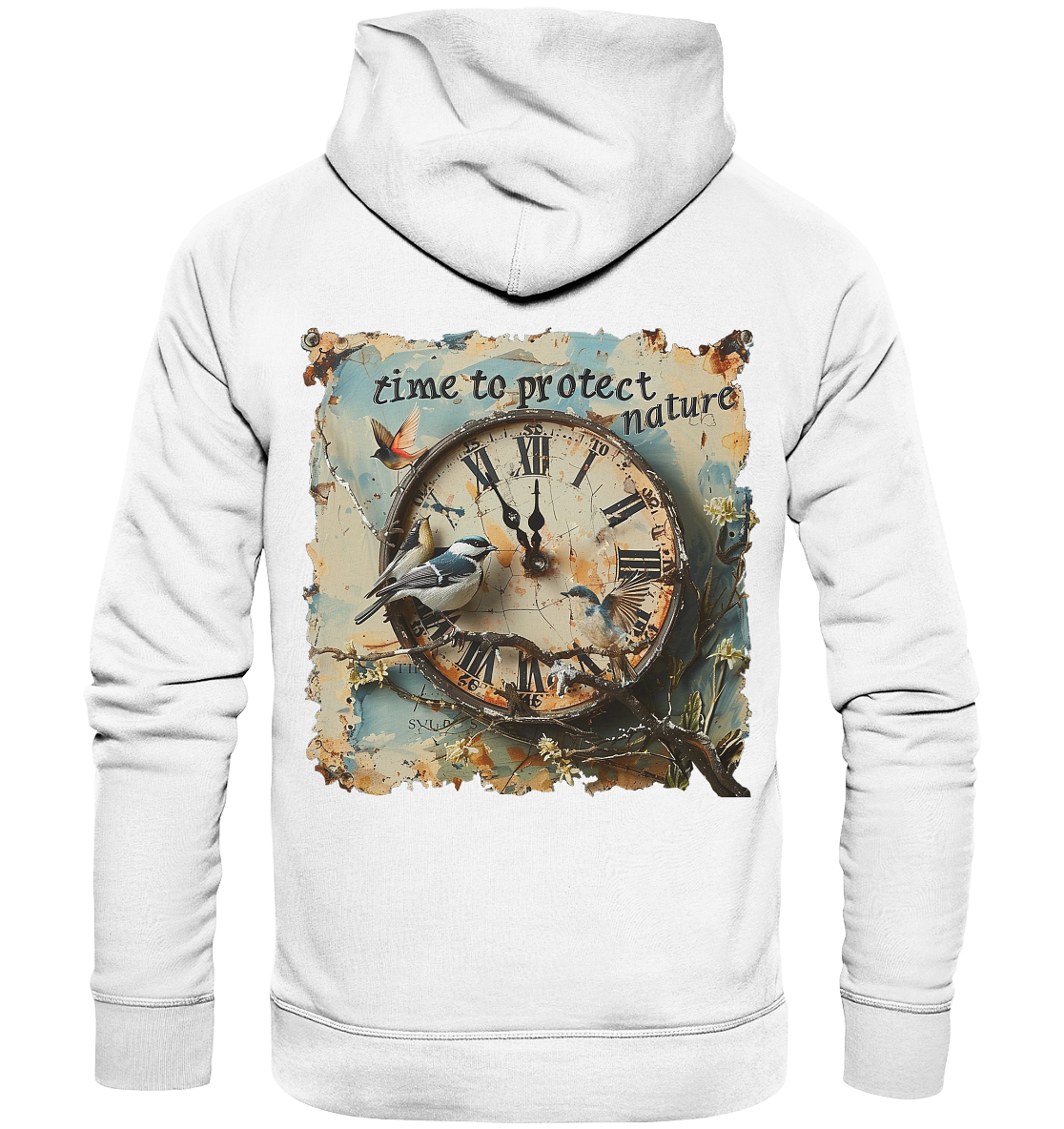 Uhr - time to protect - hoodie