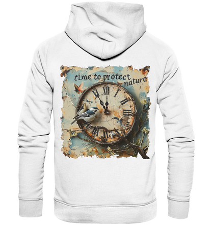 Uhr - time to protect - hoodie