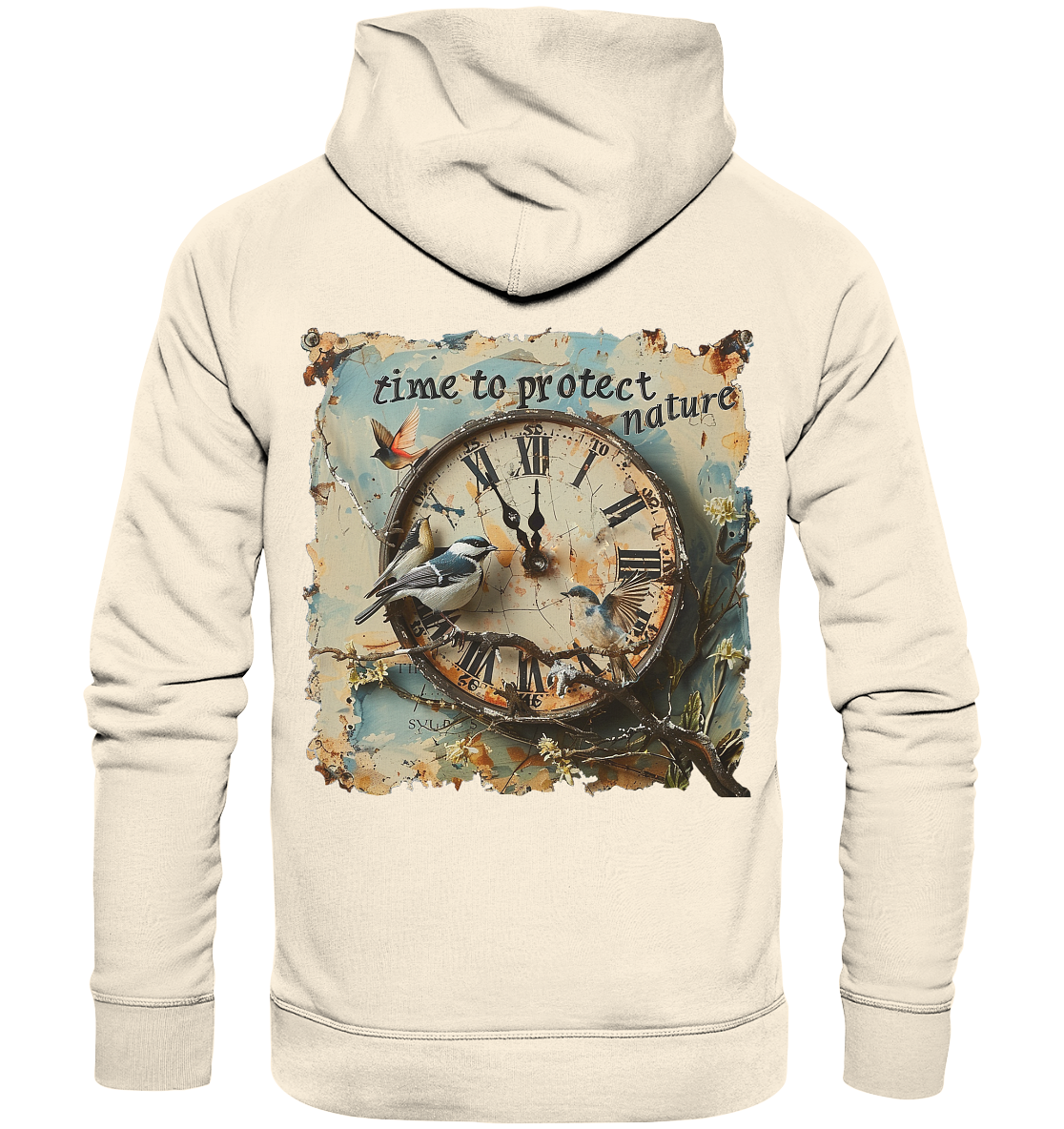 Uhr - time to protect - hoodie