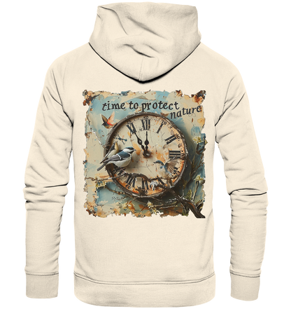 Uhr - time to protect - hoodie