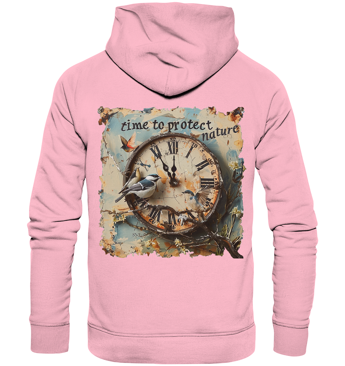 Uhr - time to protect - hoodie