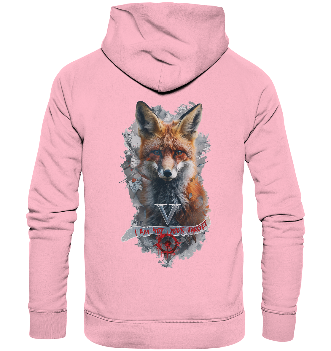 Motiv "not your target" - unisex Bio Hoodie