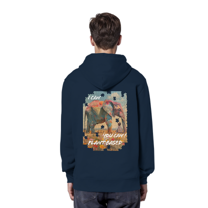 "I can you can"- unisex Hoodie / Kapuzenpulli, bio, vegan