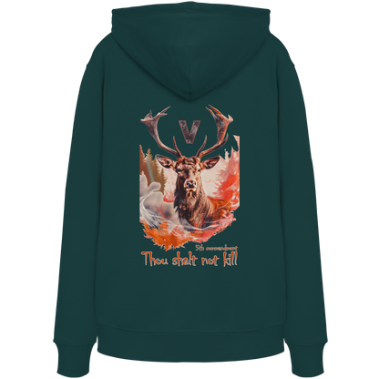 vegwear "thou shalt not kill" - Bio Hoodie / Kapuzenpulli unisex