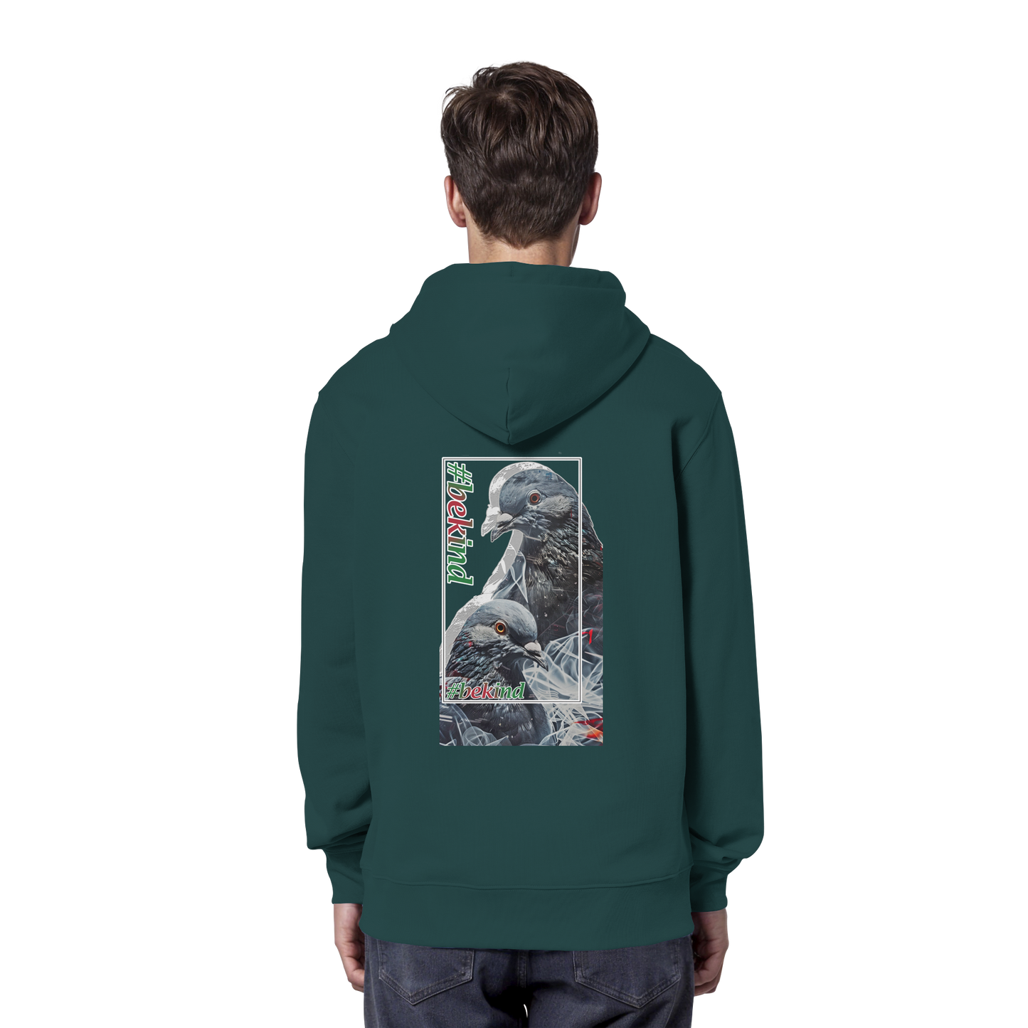 vegwear "be kind" - unisex Bio Hoodie / Kapuzenpulli