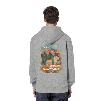 "I can you can"- unisex Hoodie / Kapuzenpulli, bio, vegan