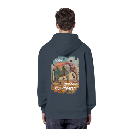 "I can you can"- unisex Hoodie / Kapuzenpulli, bio, vegan