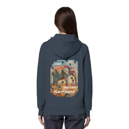 "I can you can"- unisex Hoodie / Kapuzenpulli, bio, vegan