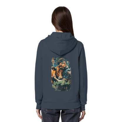 vegwear "friends not food" - unisex Bio Hoodie / Kapuzenpulli, vegan, fair